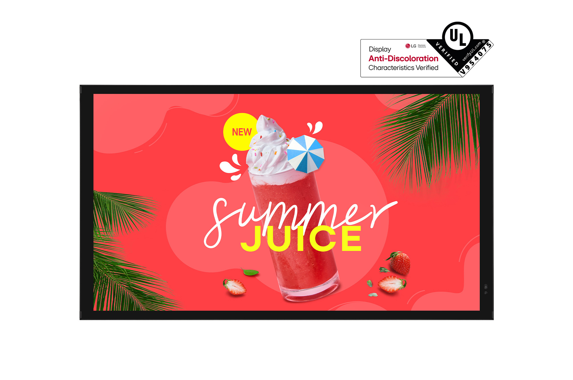 Shops Summer Drink Ambient Light Box